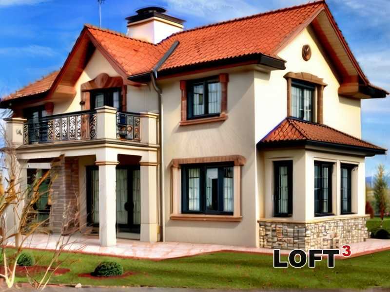 Современный лофт и абстрактные формы