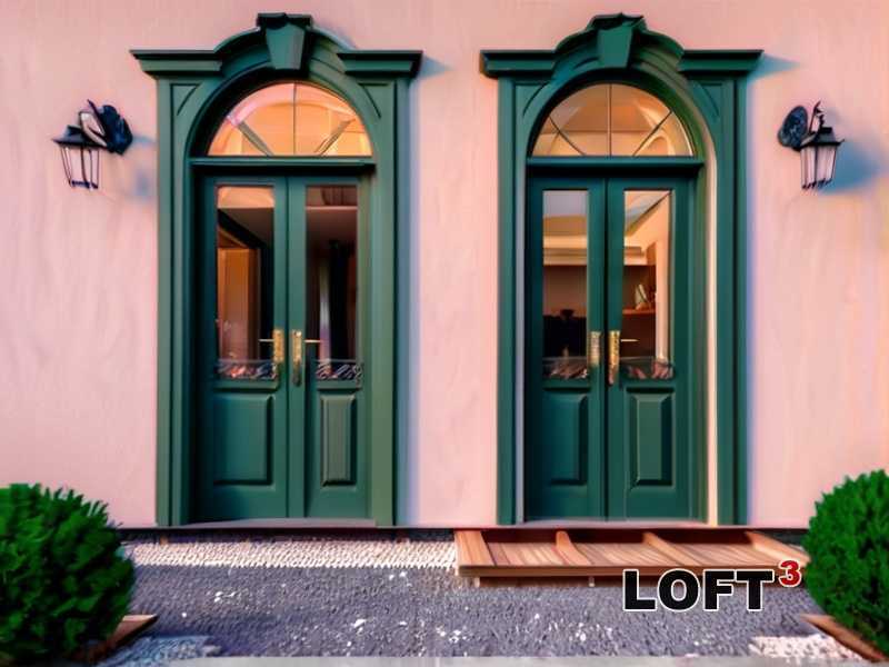 Стеклянные вставки и металлические конструкции