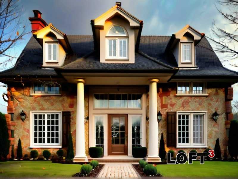 Применение промышленного стиля в дизайне фасадов Лофт