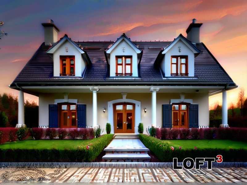 Как создать фасад Лофт с элементами «гибких» конструкций?