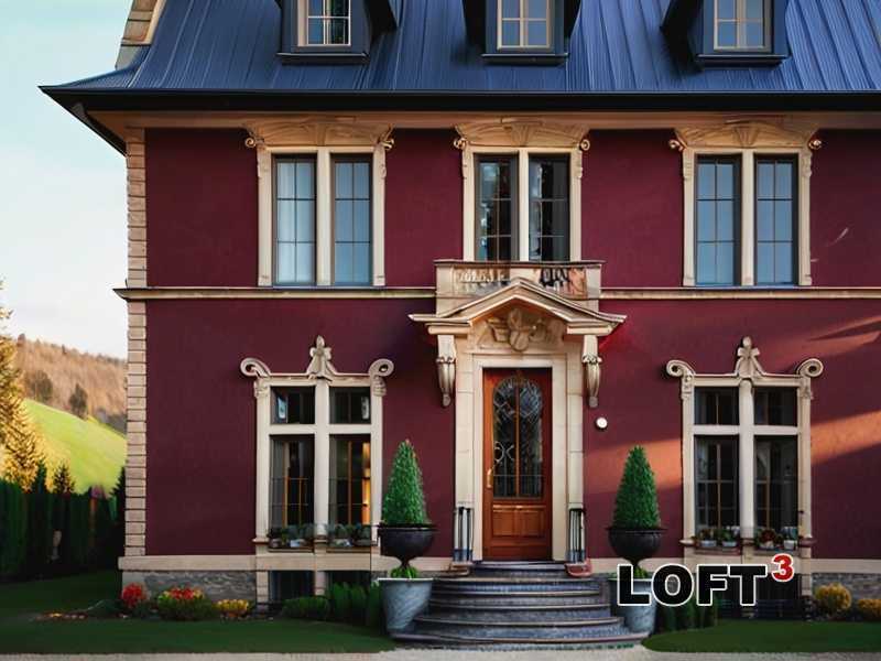 Фасады Лофт-зданий с акцентами на деталях