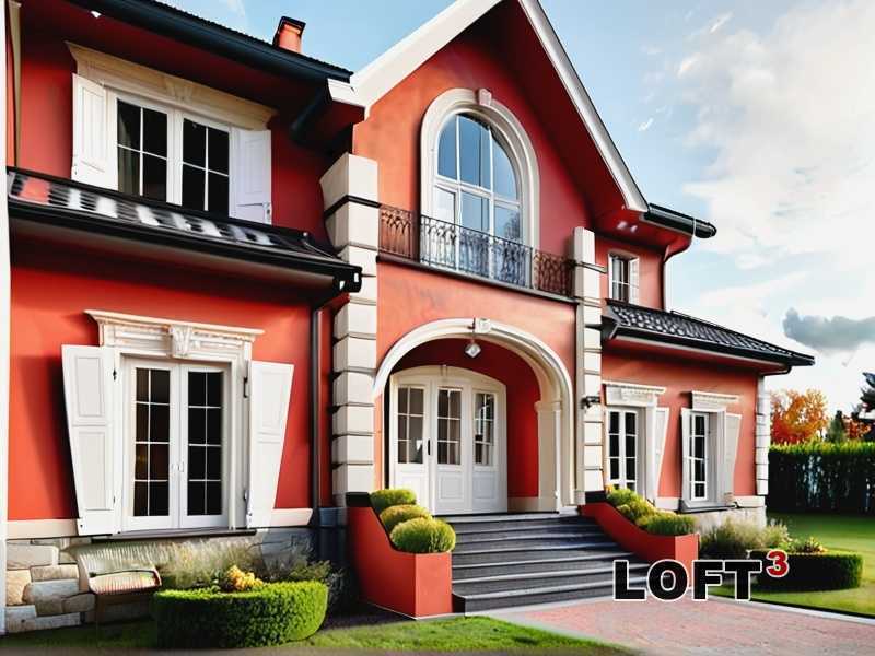 Использование граффити в фасаде Лофт-здания Использование граффити в фасаде Лофт-здания