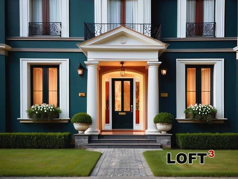 Как создать уютный фасад Лофт-отеля?