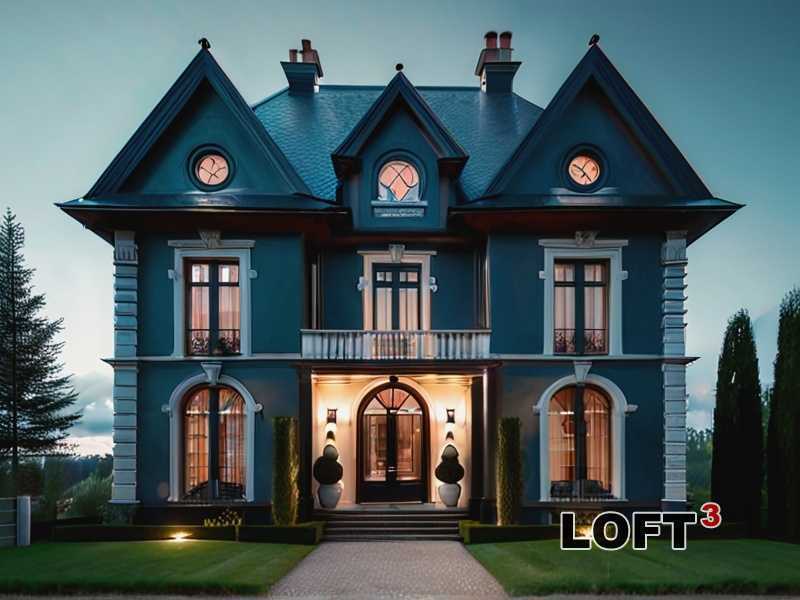 Фасады Лофт с элементами открытого пространства