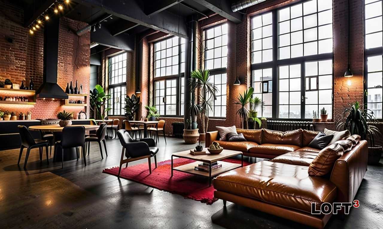 Как избежать перегрузки интерьера аксессуарами в стиле лофт