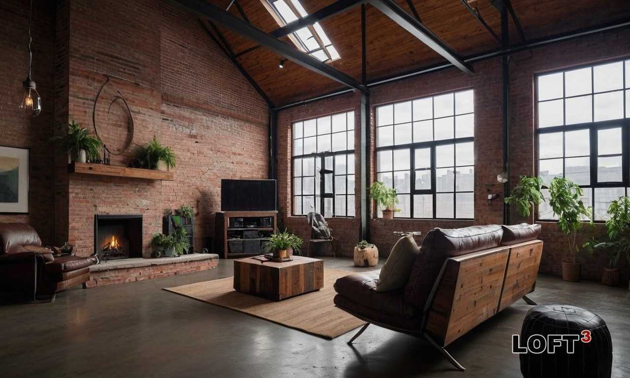 Декор в стиле Лофт: как добавить характер с помощью металла и дерева