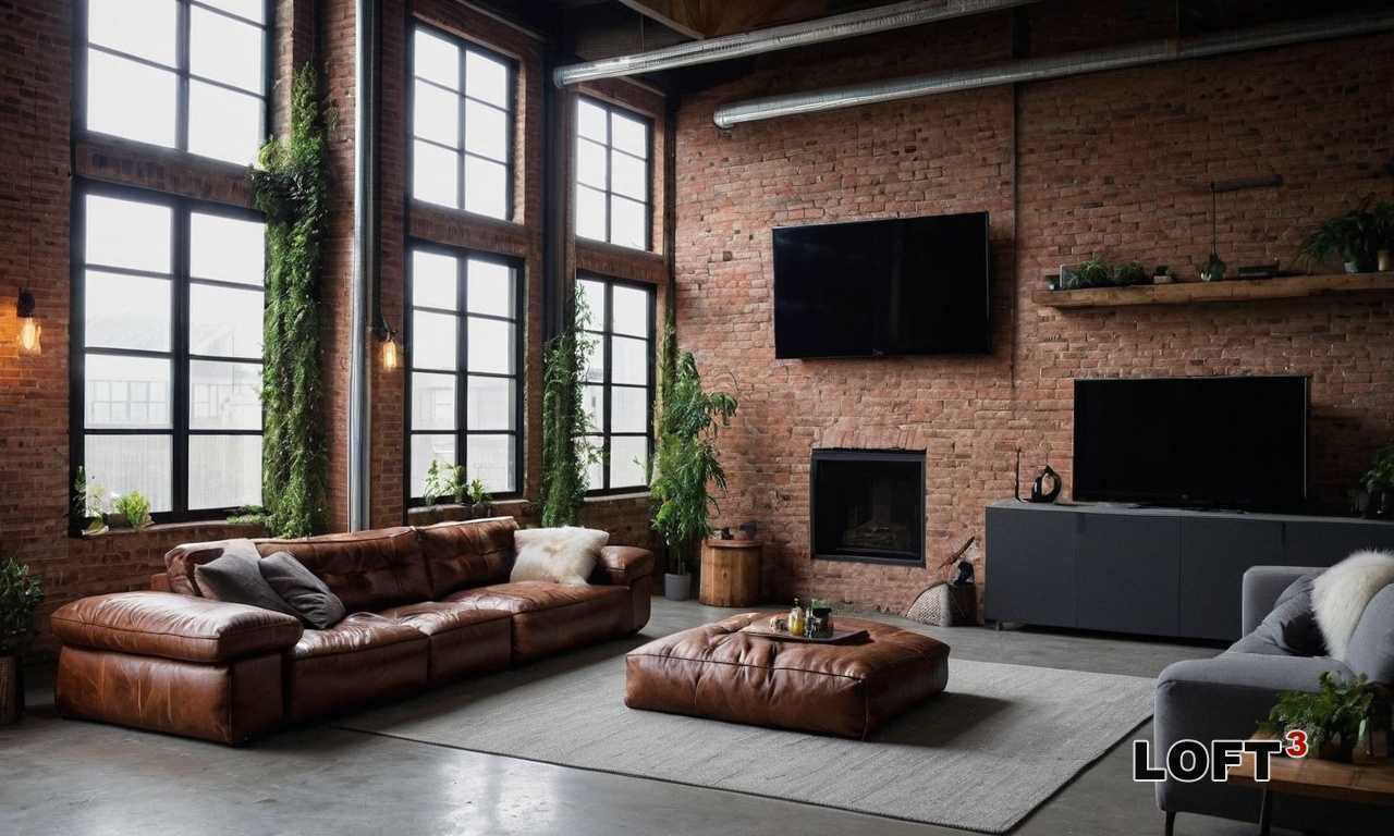 Металл и бетон: гармония индустриального стиля