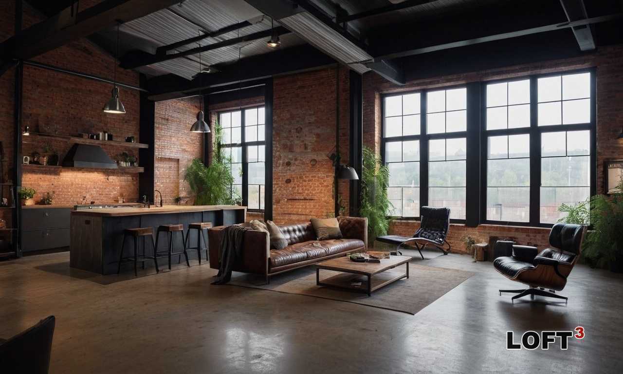 Лофт с элементами барокко - как сочетать индустриальный стиль и классику