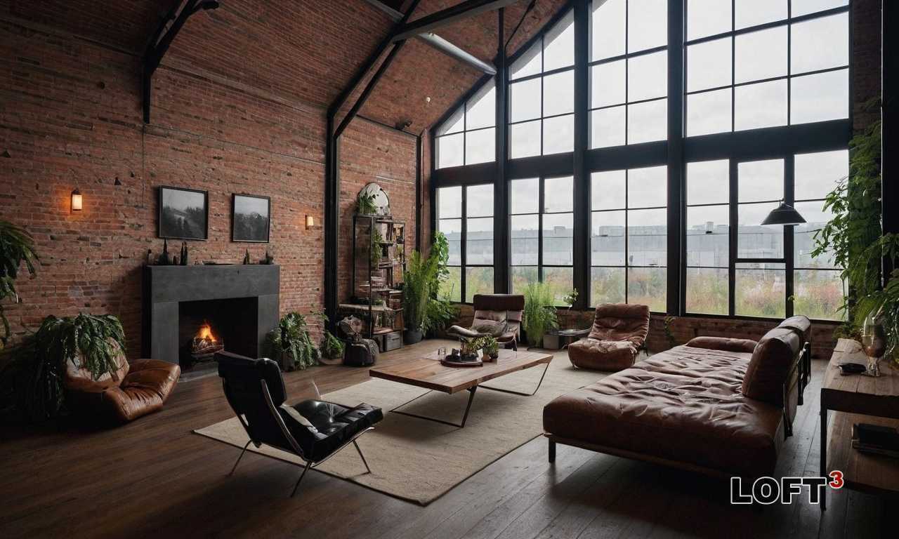 Как использовать состаренную мебель в современном Лофт-пространстве