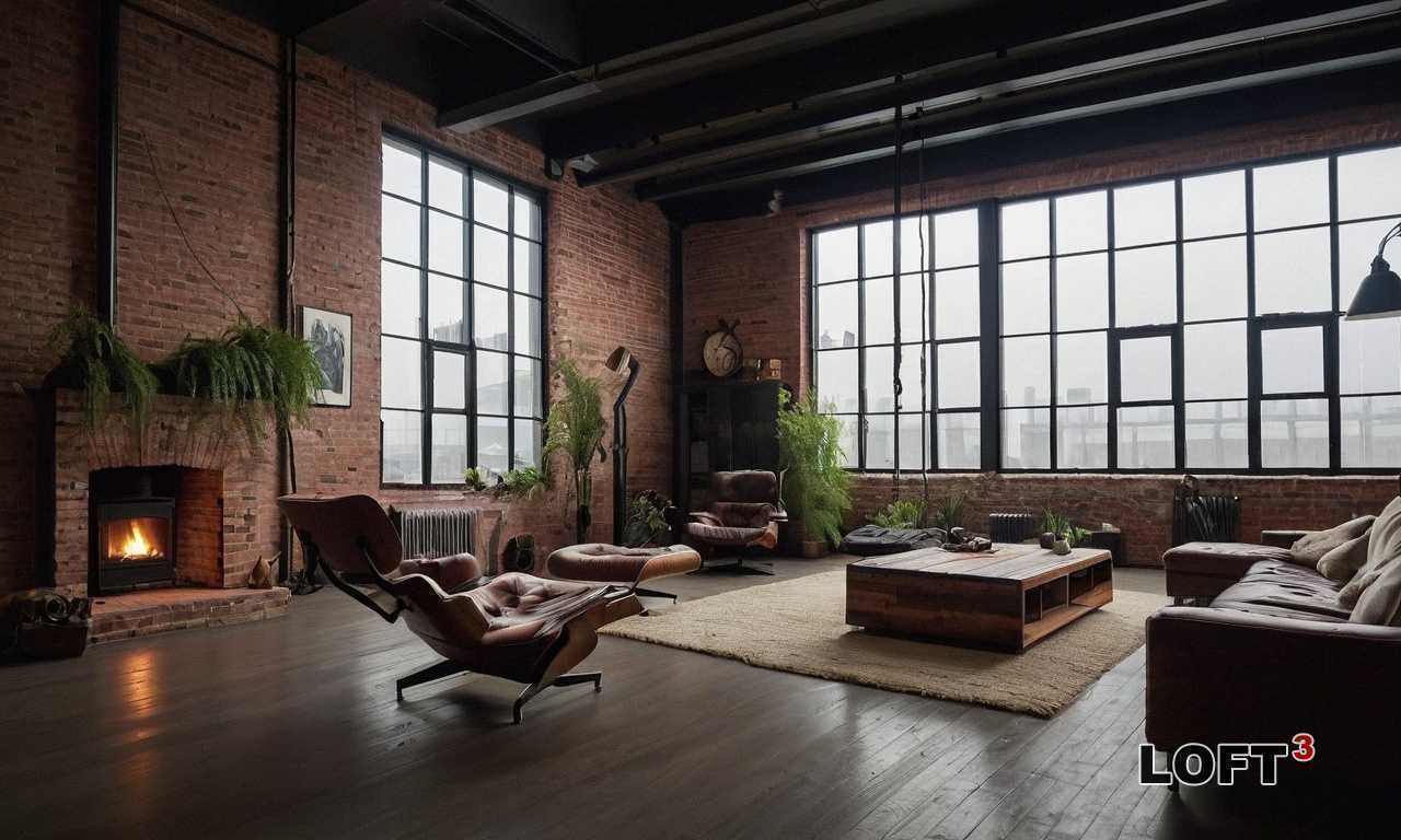 Спальня в лофте – это сочетание undefinedиндустриального стиля</strong class=