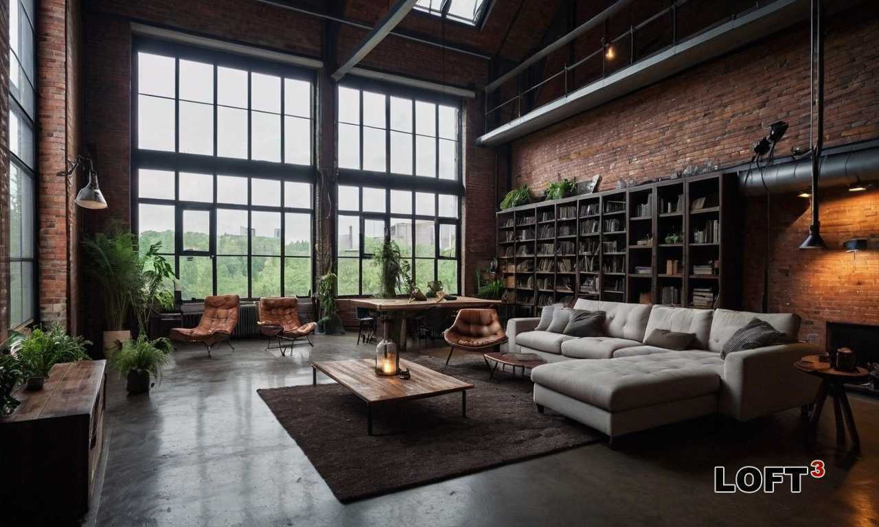 Как правильно выбрать геометрические формы для лофтового интерьера