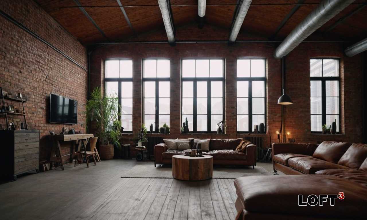 Как создать Лофт-пространство с элементами художественного декора и ретро-стиля