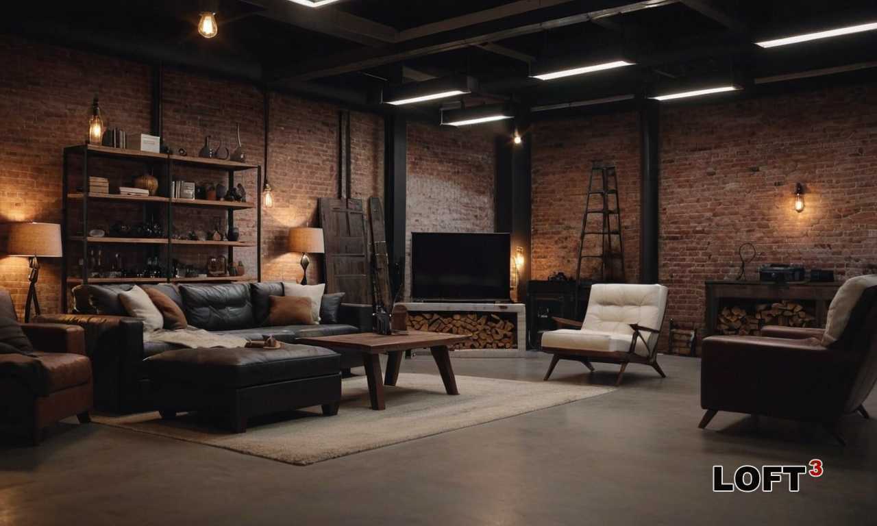 Квартиры-студии в стиле Лофт - секреты планировки