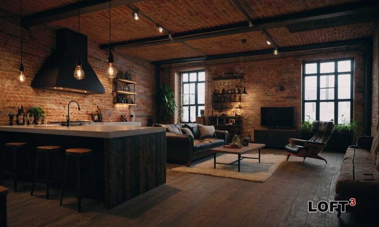 Бетонные стены: стильная строгость