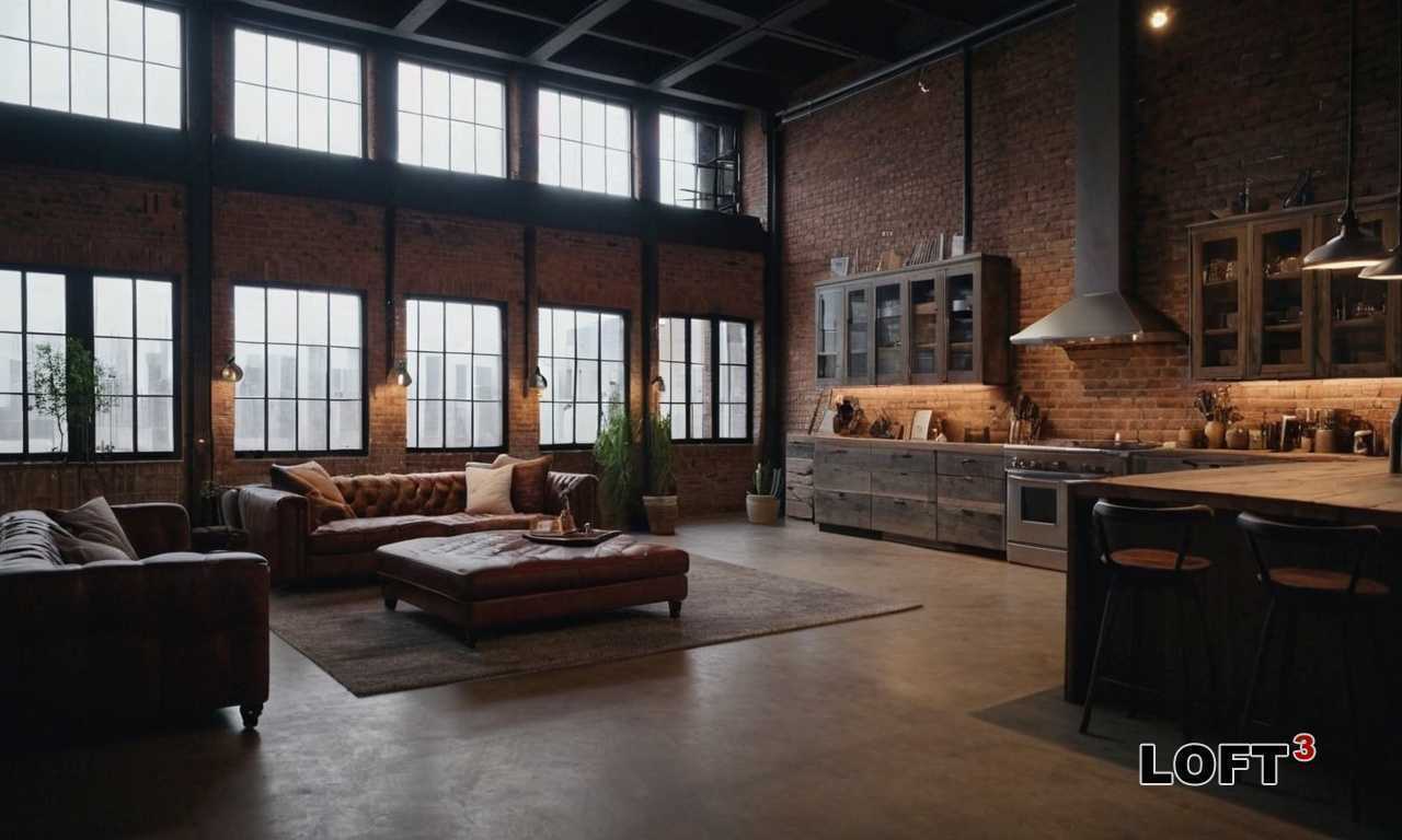 Освещение в интерьере: холодный свет хай-тек и индустриальные светильники лофта