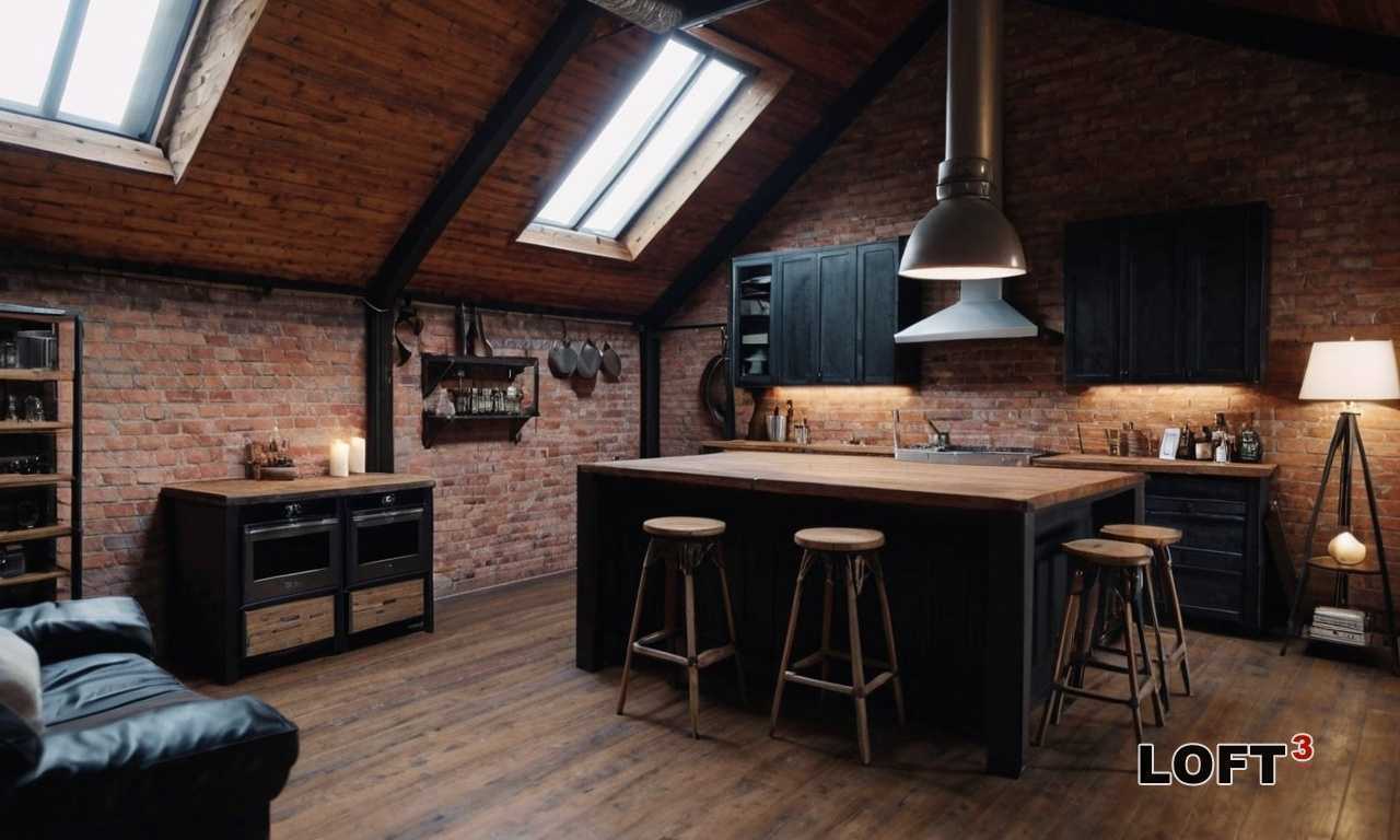 Как использовать стеллажи и открытые полки в Лофт-интерьере Как использовать стеллажи и открытые полки в Лофт-интерьере