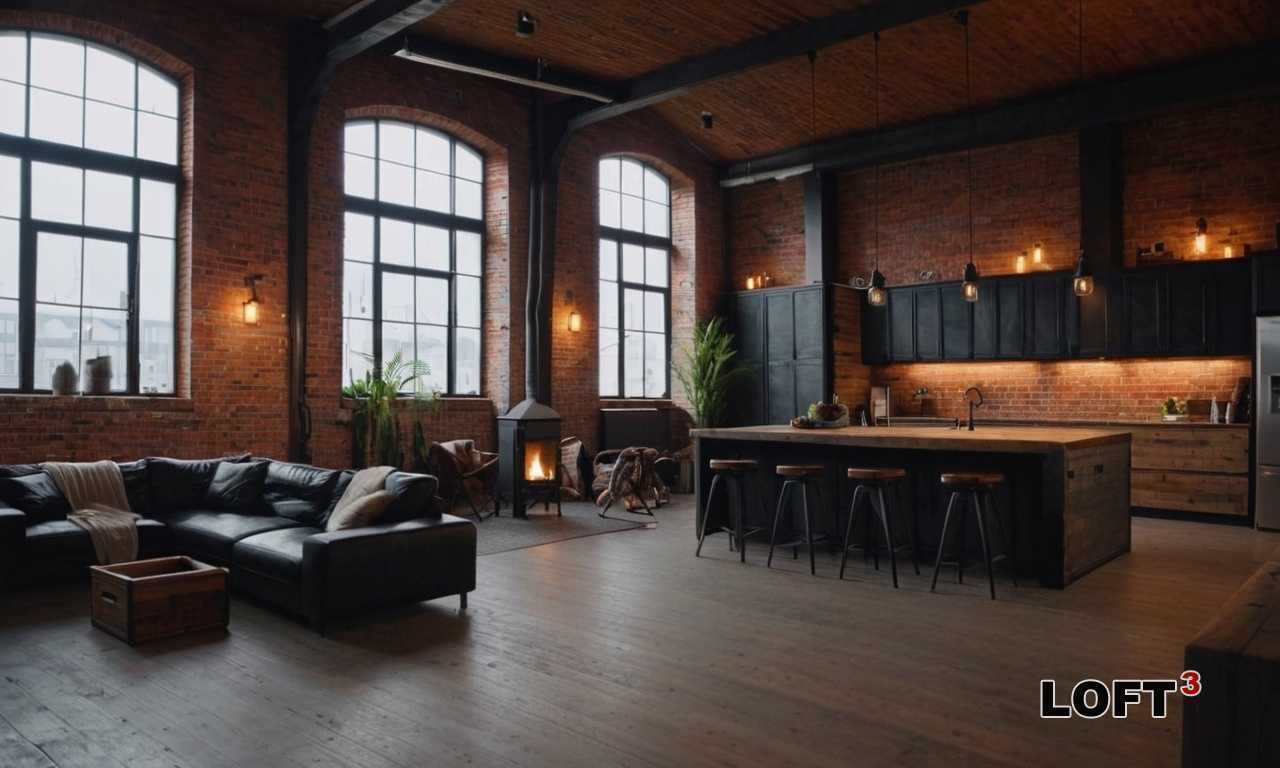 Как создать Лофт-пространство для семьи с детьми с элементами дизайна