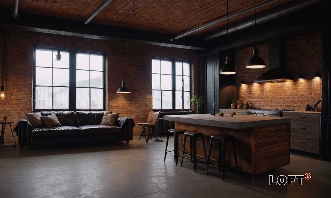 Сочетание растений с металлом, бетоном и кирпичом