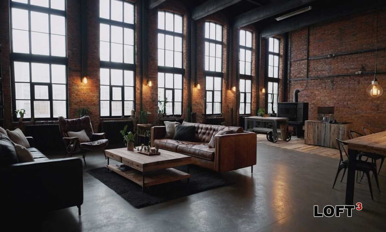 Выбор отделки стен, пола и потолка для лофта в ограниченном пространстве