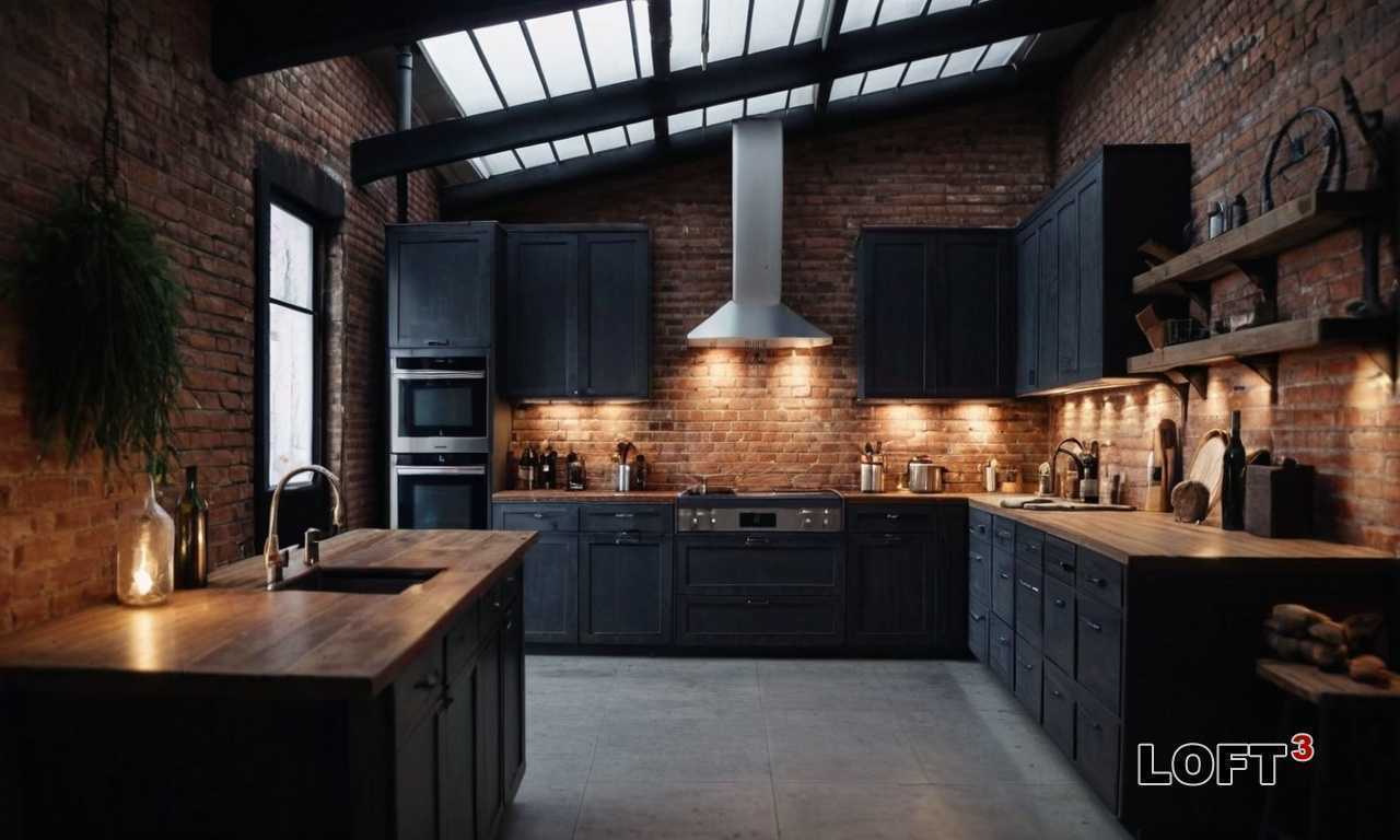 Как создать стильное пространство с кирпичными арками в Лофт-интерьере