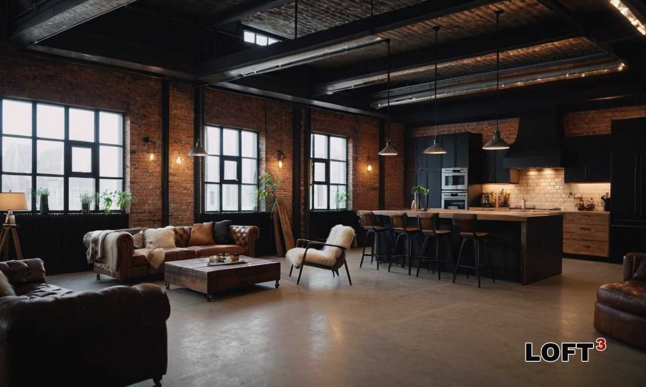 Как оформить каминную зону в стиле Лофт Как оформить каминную зону в стиле Лофт