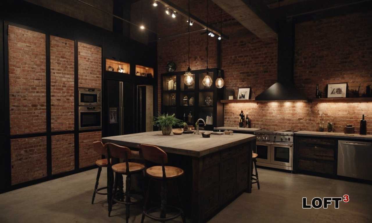 Освещение: атмосфера индустриального пространства