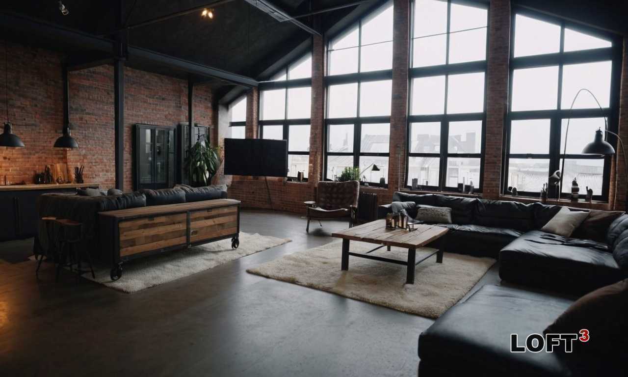 Как использовать массивное дерево в интерьере Лофт