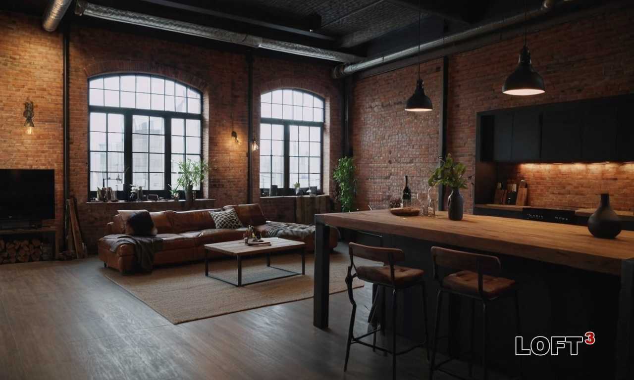 Как создать пространство для работы и отдыха в Лофт-пространстве