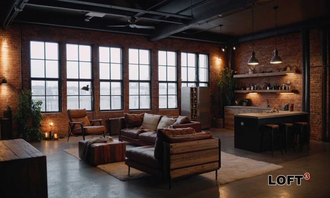 Как выбрать и расставить мебель в Лофт-пространстве для небольшой семьи Как выбрать и расставить мебель в Лофт-пространстве для небольшой семьи