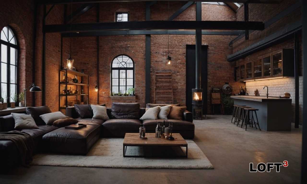 Освещение в стиле лофт: выбор светильников и их расположение