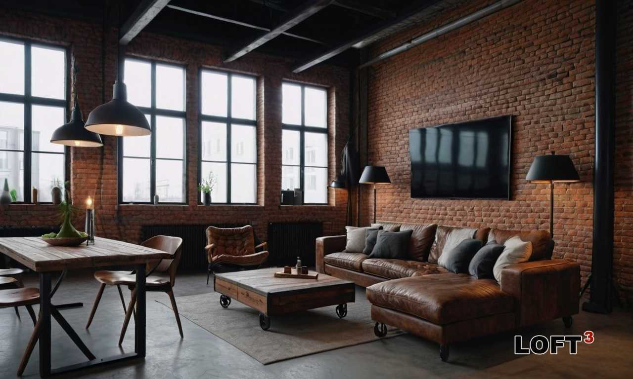 Подходящие материалы для стен и пола в прихожей с черными дверями