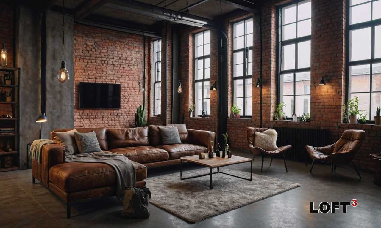 Выбор подходящей стены для граффити в интерьере Лофт