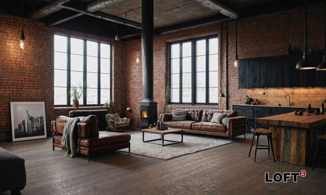 Как создать стильный уголок отдыха с помощью кирпичной стены