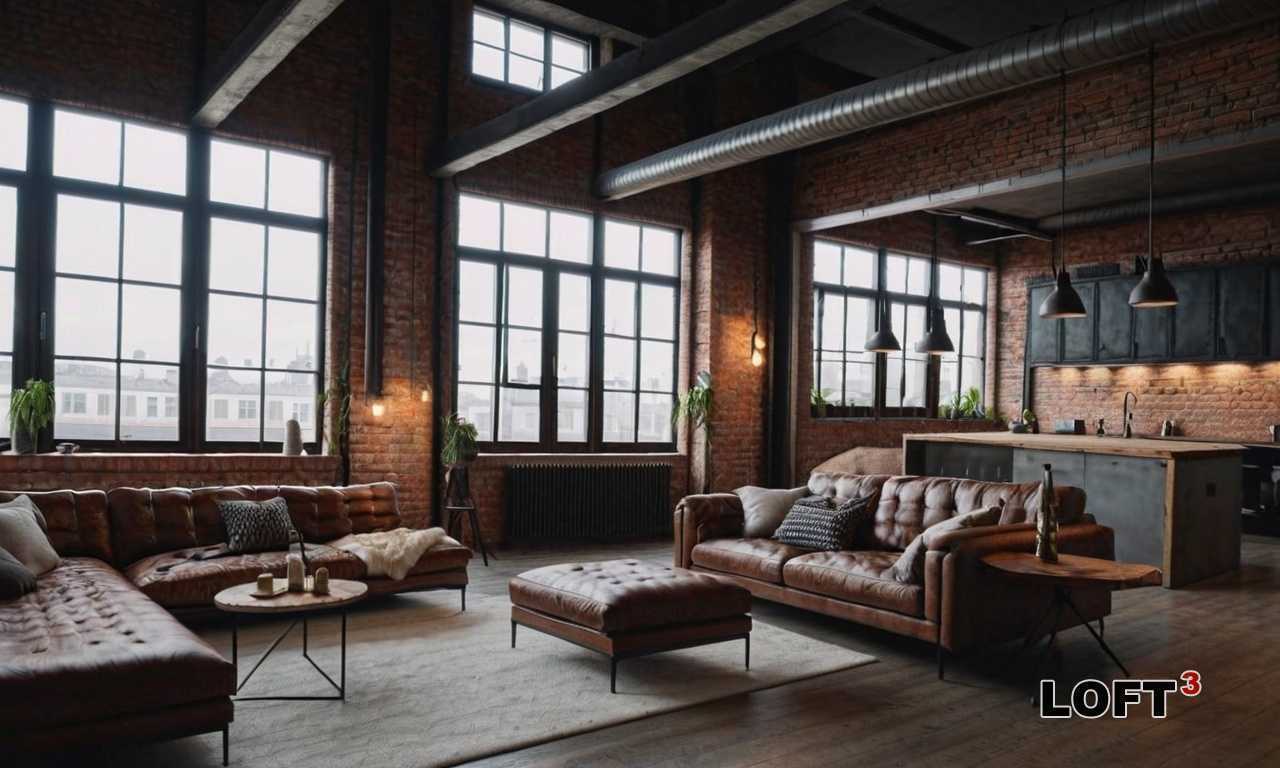 Как создать стильное рабочее место в стиле Лофт