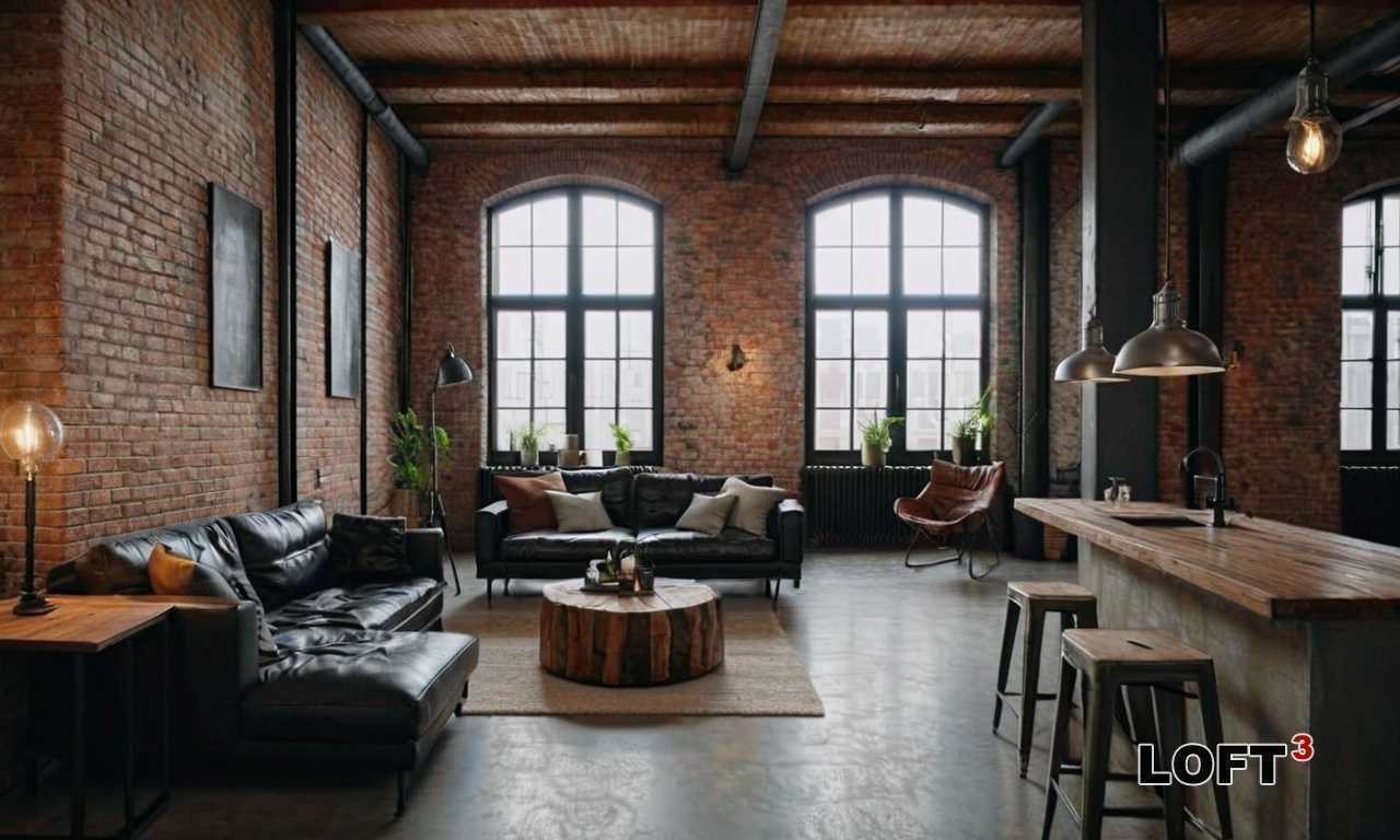 Освещение играет особую роль. Лофт-кухня нуждается в комбинации точечных и подвесных светильников с металлическими, стеклянными или бетонными элементами. Использование открытых лампочек в винтажном стиле или массивных промышленных светильников усилит атмосферу фабричного пространства.