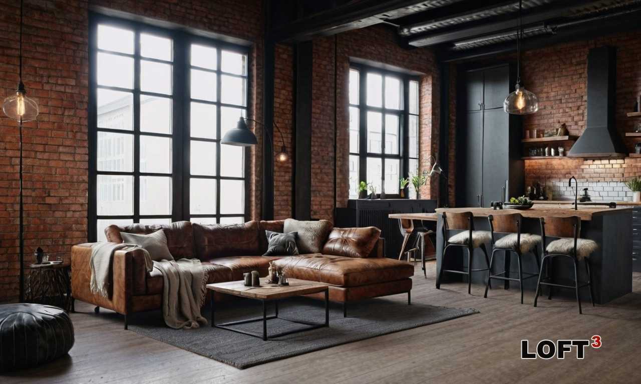 Как оформить спальню с панорамными окнами в стиле Лофт