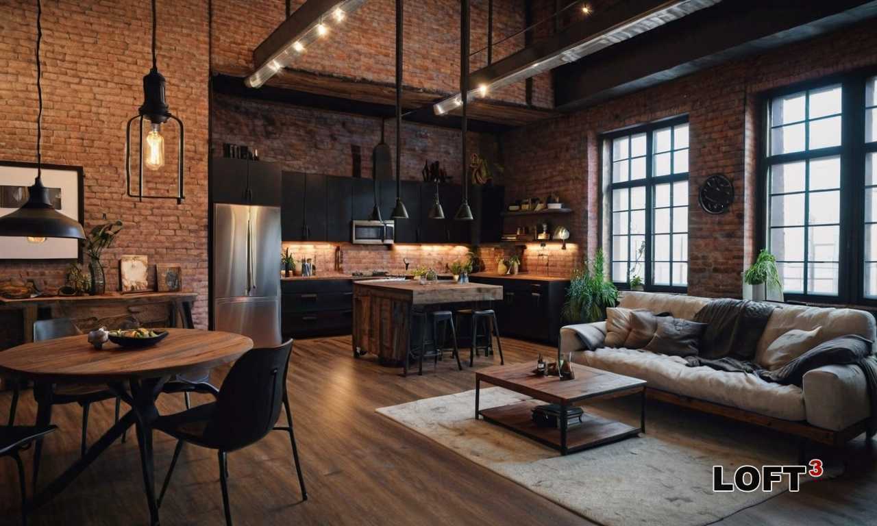 Как комбинировать обои с эффектом бетона с другими отделочными материалами