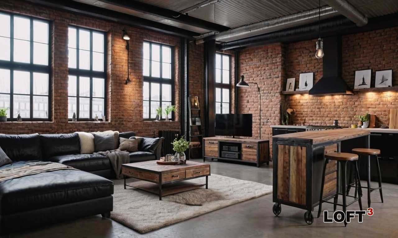 Идеи для оформления перил и ограждений в индустриальном стиле