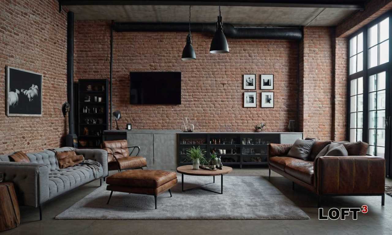 Ошибки при оформлении интерьера в стиле Лофт с акцентом на бетон и кирпич