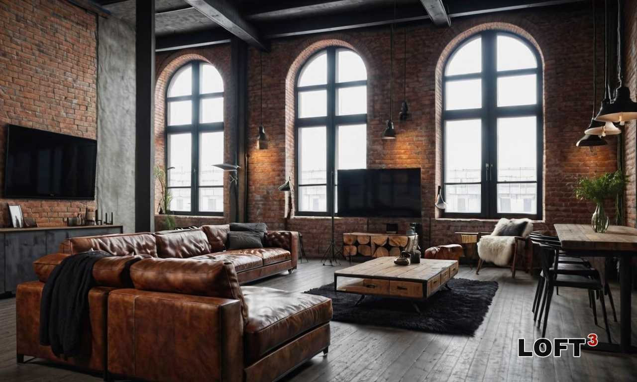 Освещение кухни: сочетание металла, бетона и теплого света