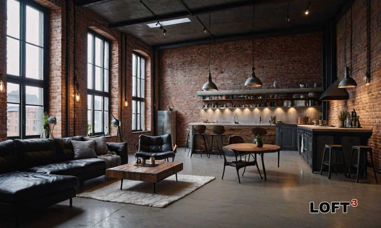 Цветовые решения: как сочетать оттенки с бетонными и кирпичными стенами