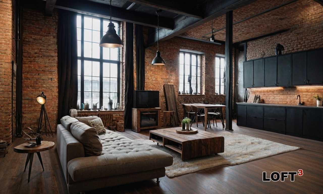 Какие материалы стульев подходят для стиля Лофт?