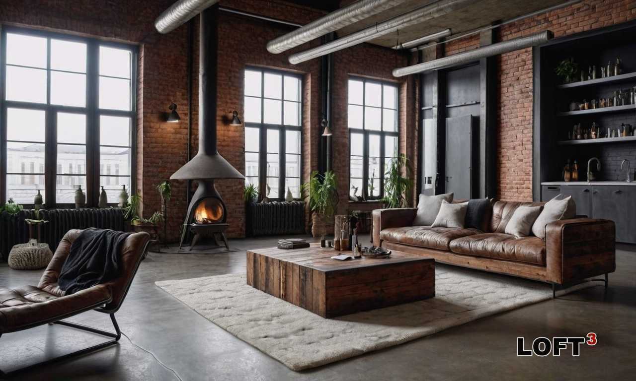 Как сочетать мебель Лофт с сантехникой и аксессуарами?