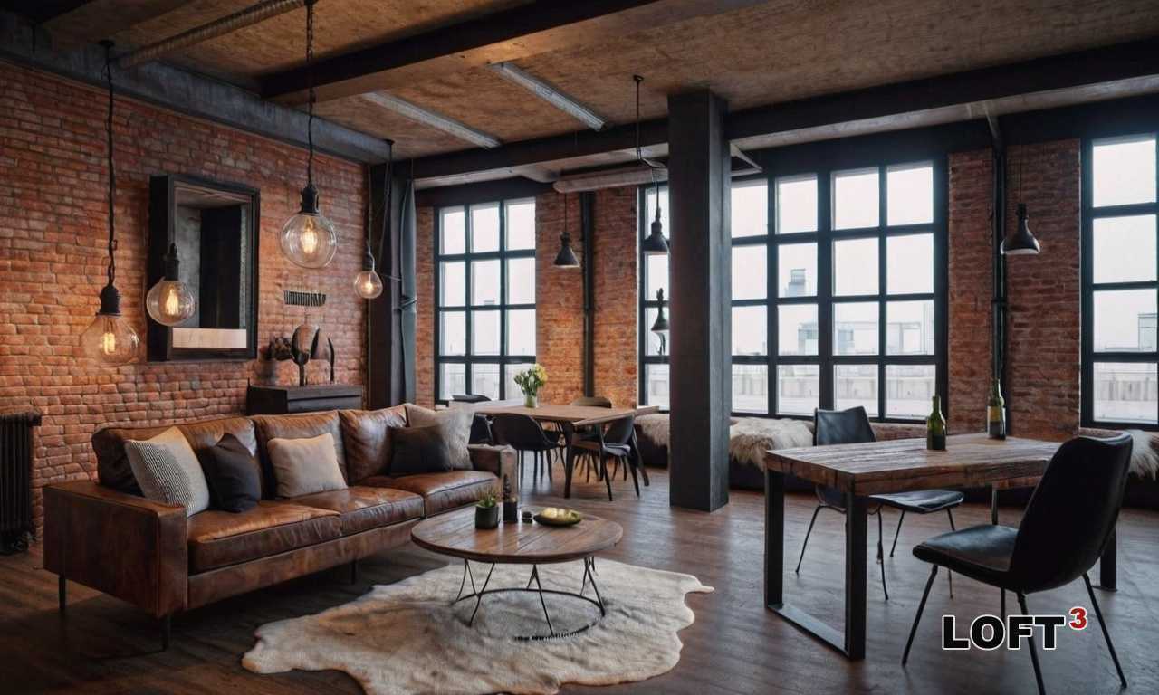 Как правильно сочетать металл и дерево в мебели Лофт для ретро-кухни?