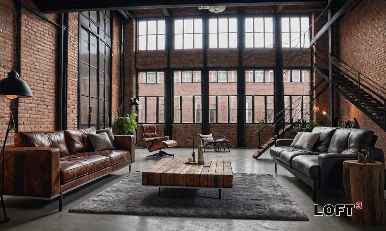 Какие материалы лучше передают эстетику Лофт?