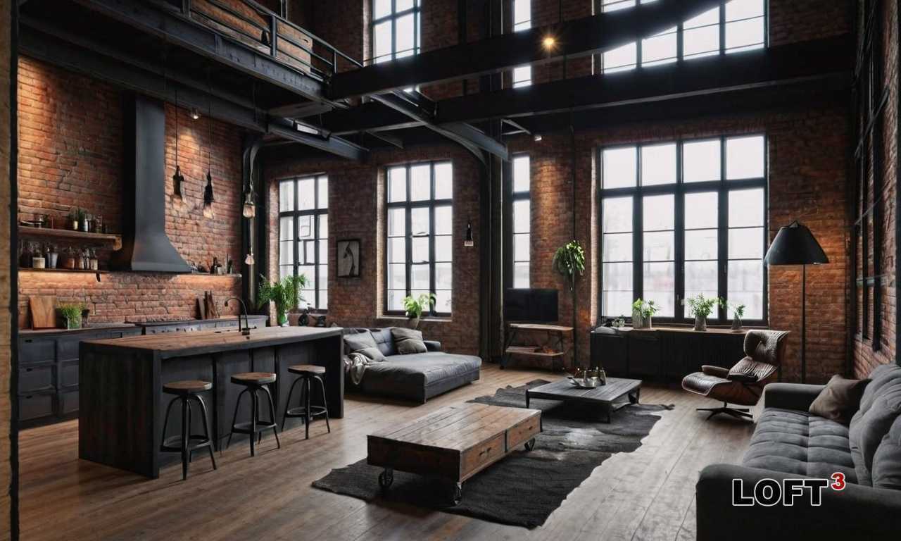 Материалы для стола: металл и дерево в стиле Лофт