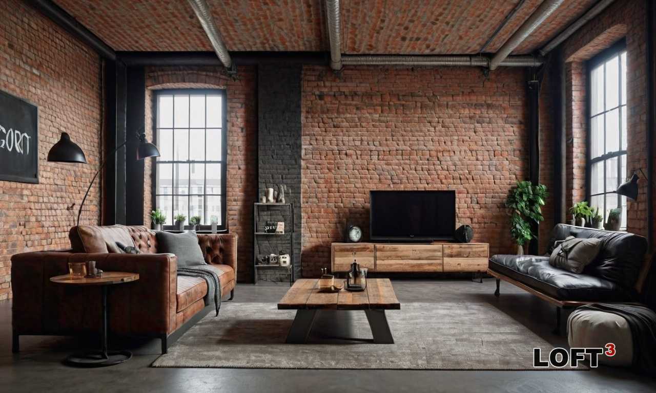 Как кресло-качалка впишется в интерьер Лофт?