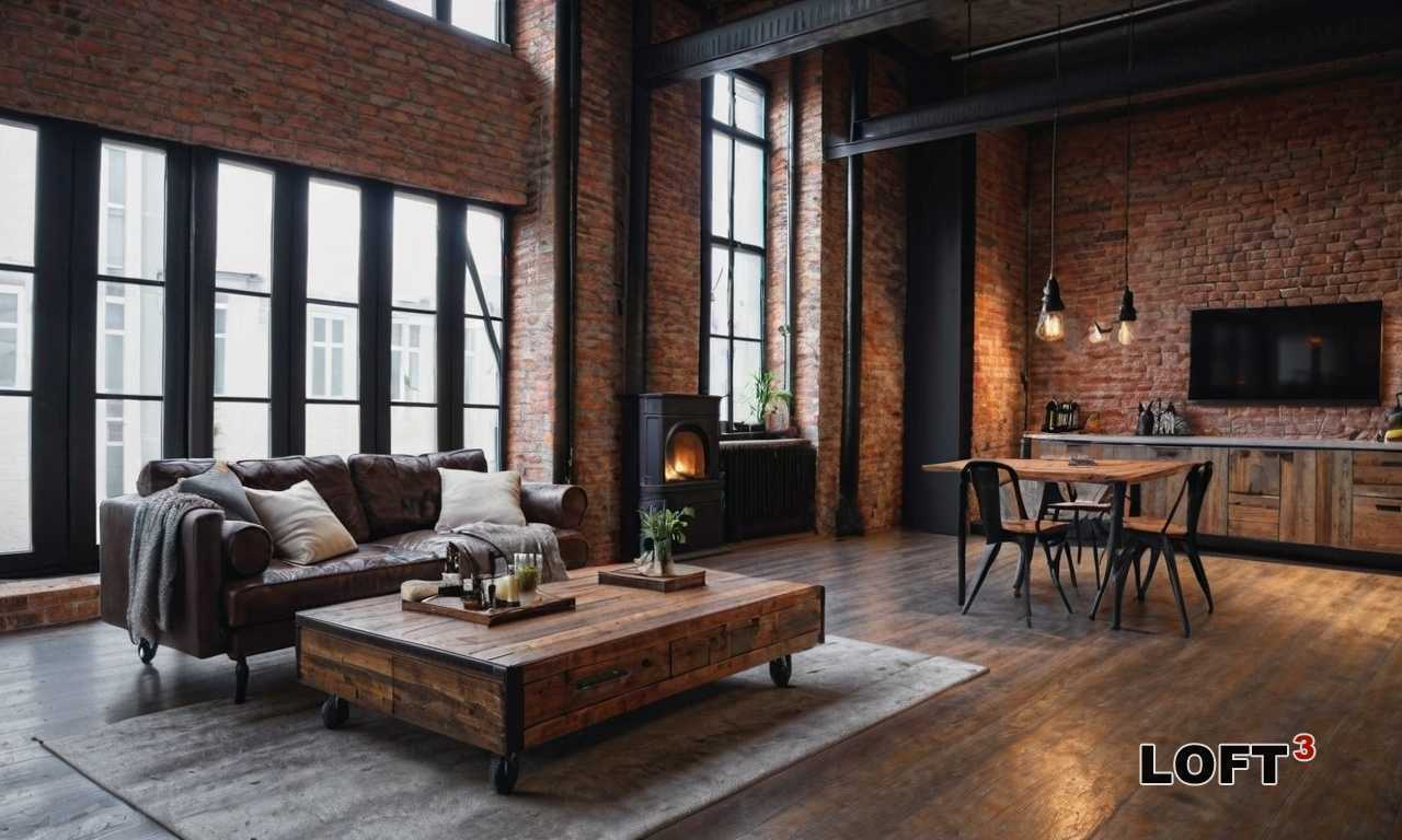 Абстракция и индустриальный стиль