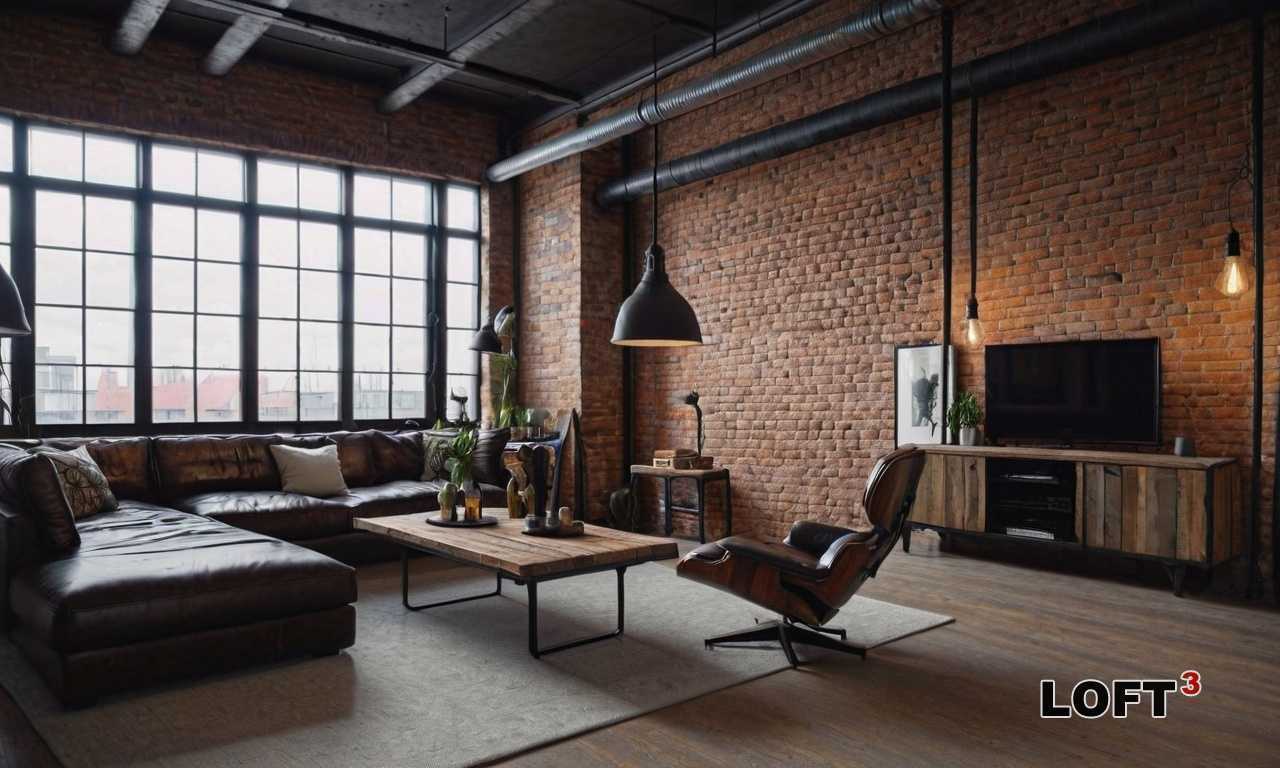 Как создать уютную атмосферу в спальне с мебелью Лофт и деревянными акцентами?