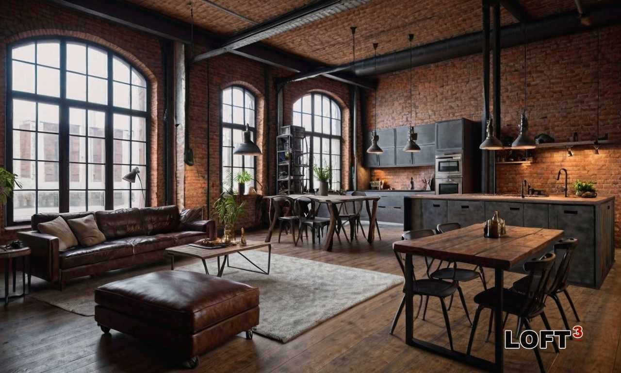 Варианты освещения для гармоничного сочетания мебели Лофт и стекла